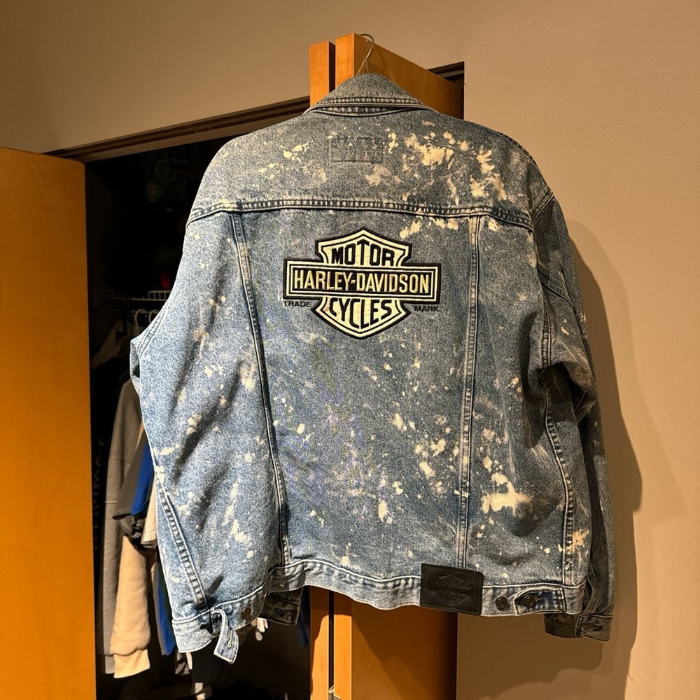Harley Davidson denim jacket